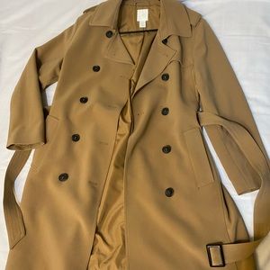 H&M trench coat new without tags
